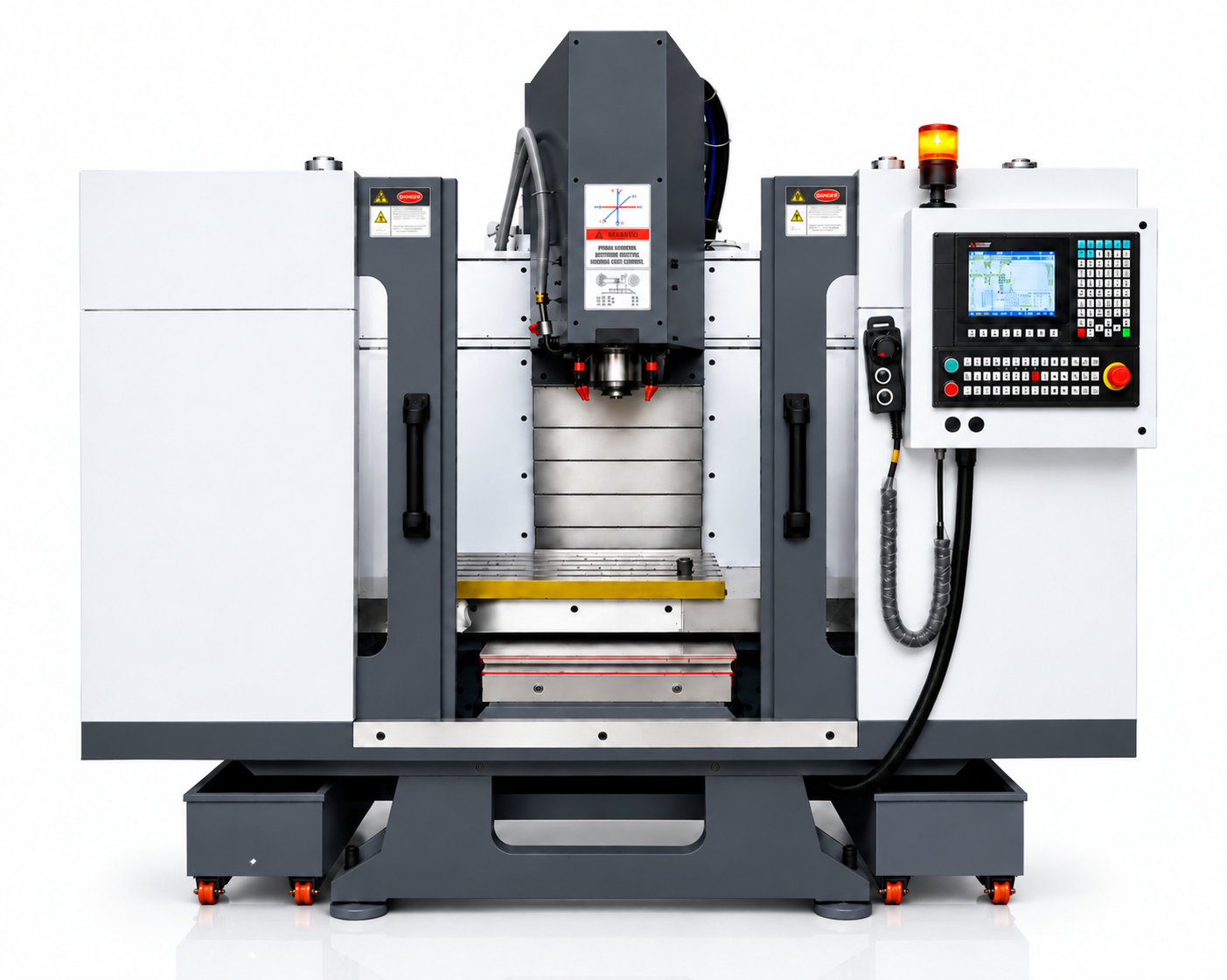 SKI Tech Machinery VMC Machine View 2