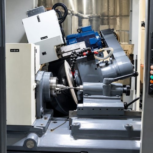 Thread Grinding Machine Side View